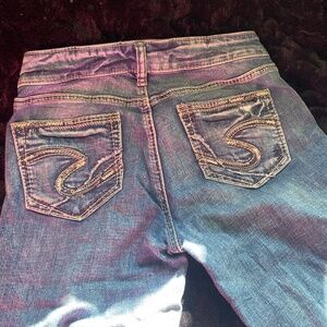 Silver jeans